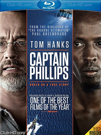 Captain Phillips (2013) 1080p BDRip Dual Latino-Inglés [Subt. Esp] (Aventura. Thriller. Drama)