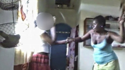 Effiong Eton Video Mother Beats Daughter For Posting Semi Nude Photos On Facebook