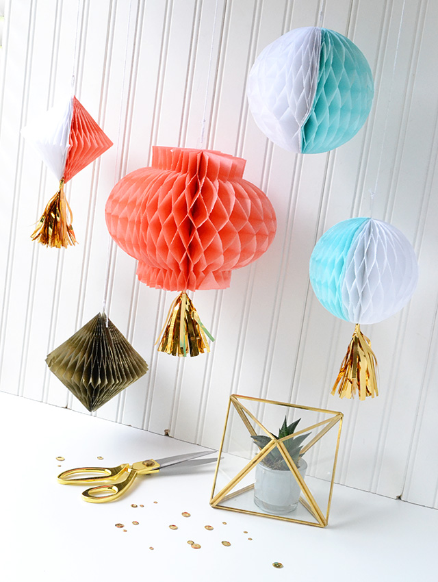 Aly Dosdall paper party decorations