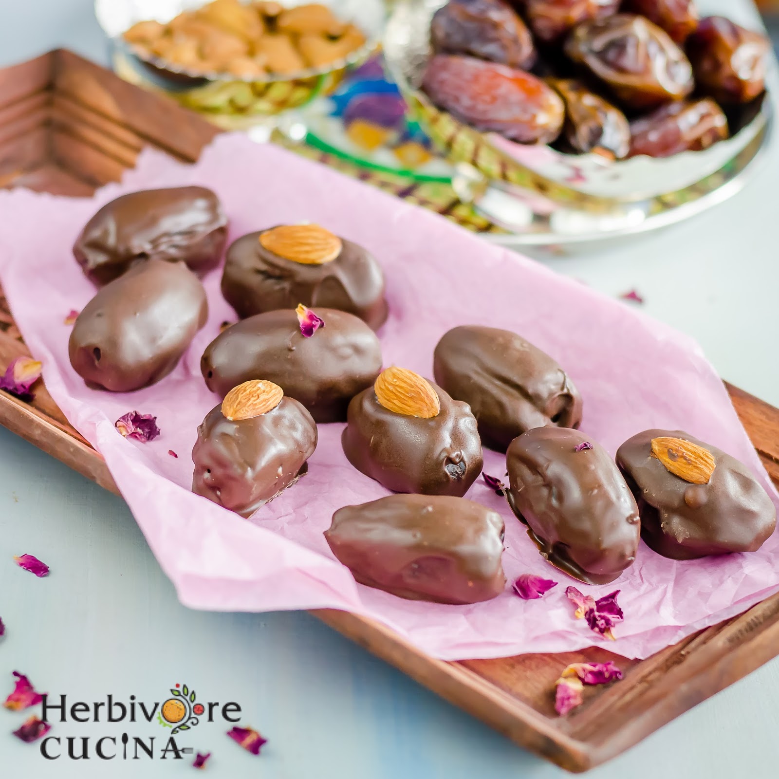Herbivore Cucina Three Ingredient Chocolate Covered Dates
