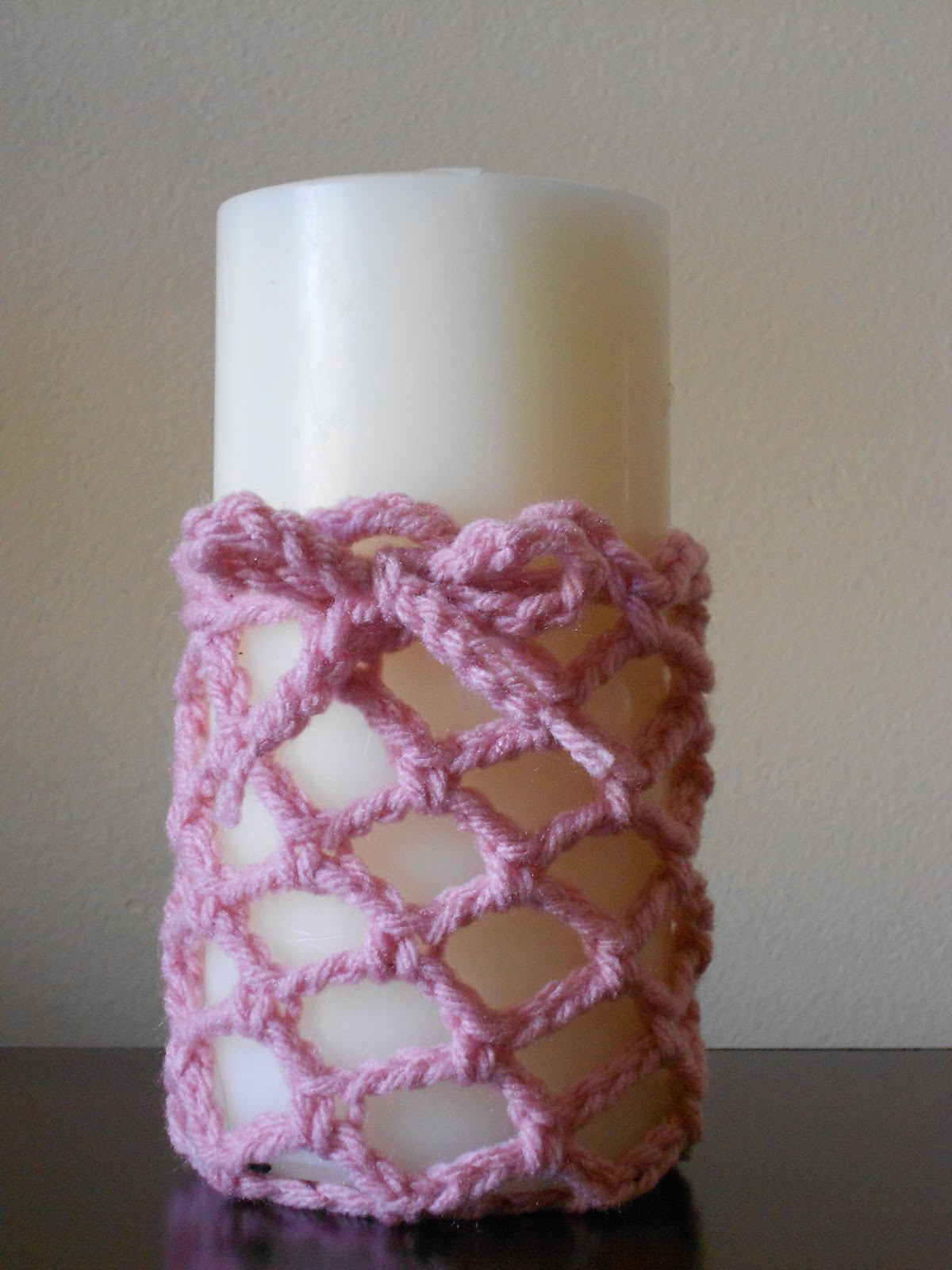 Val's Crafty Creations Crochet Candle Covers