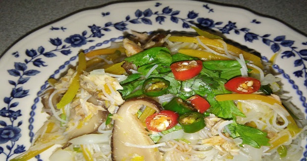 Fried Tuna Pumpkin Noodles Recipe Fried Tuna Pumpkin Noodles Recipe