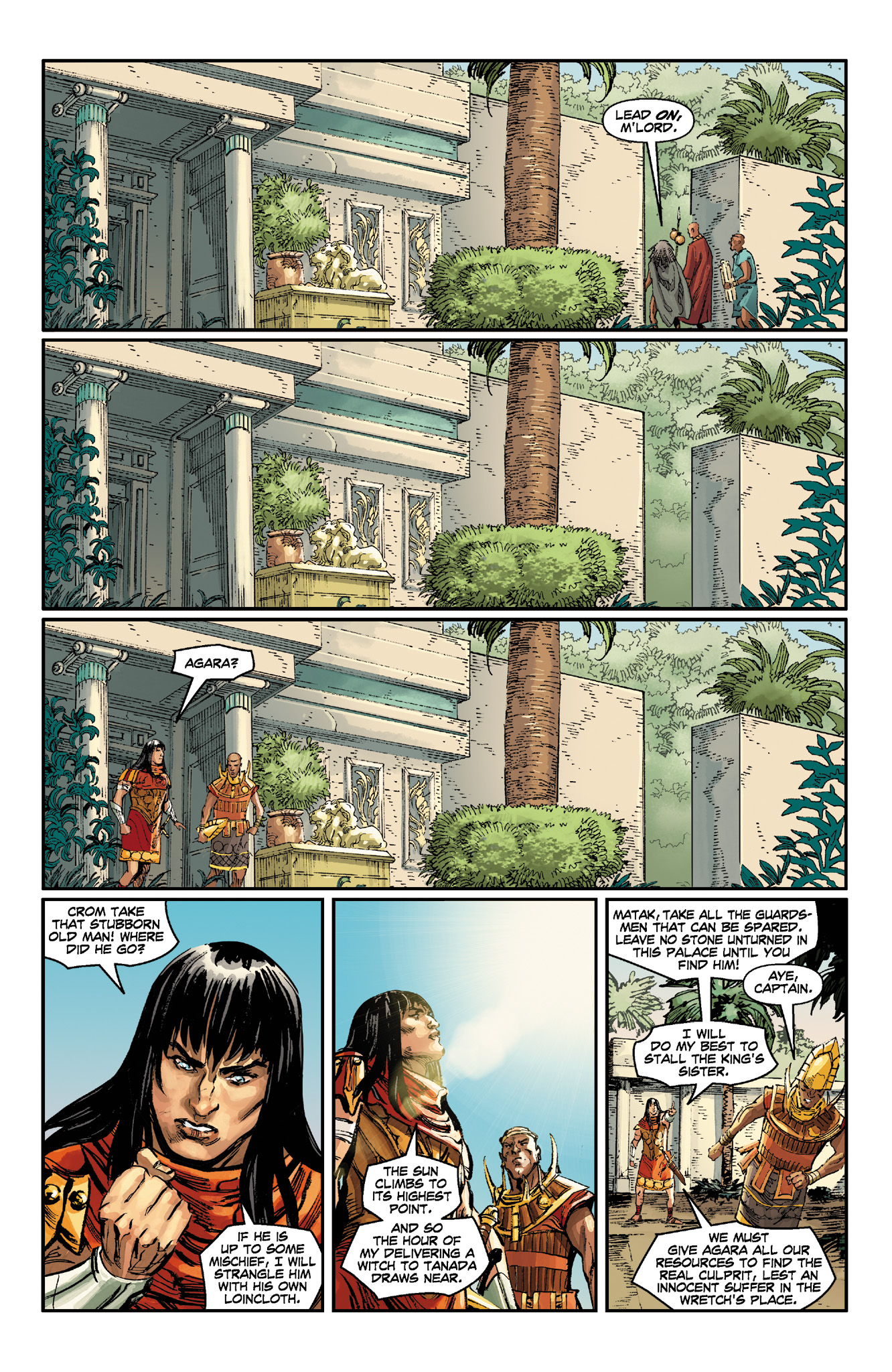 Read online Conan the Avenger comic -  Issue #5 - 7