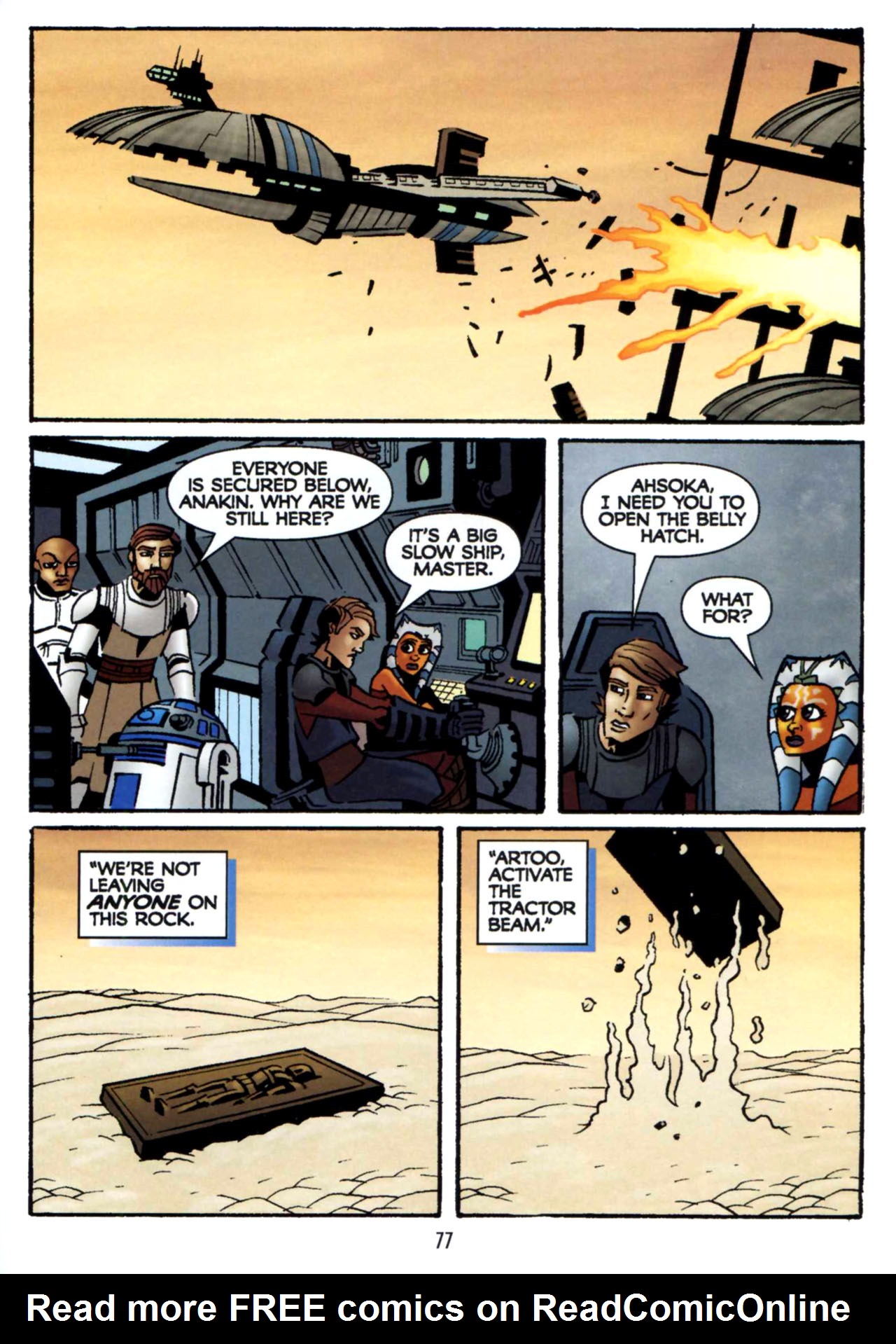 Read online Star Wars: The Clone Wars - Shipyards of Doom comic -  Issue # Full - 75