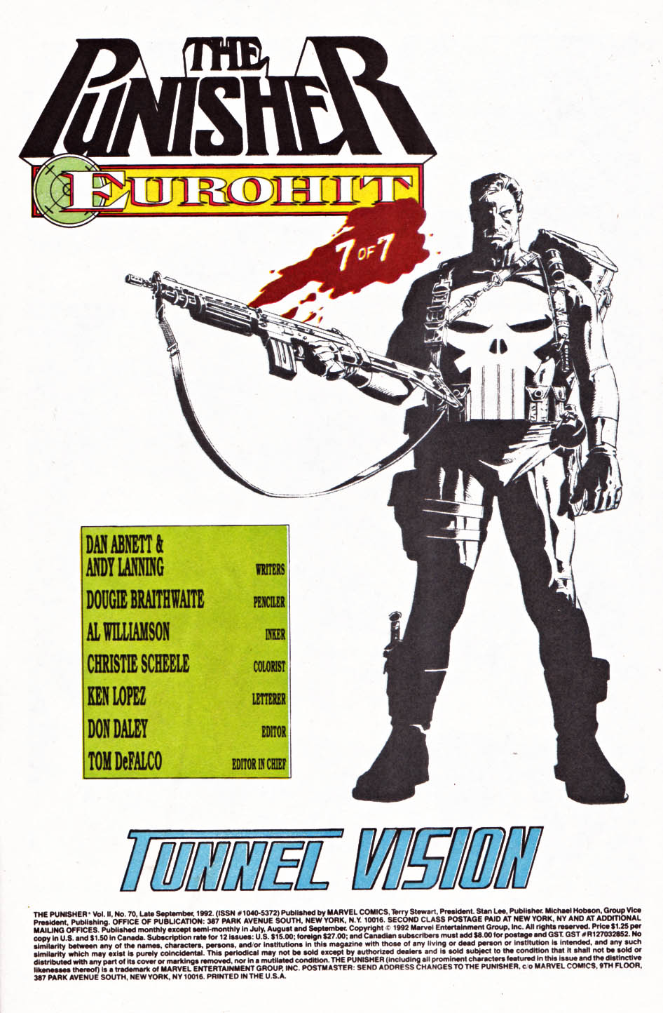 Read online The Punisher (1987) comic -  Issue #70 - Eurohit - 2