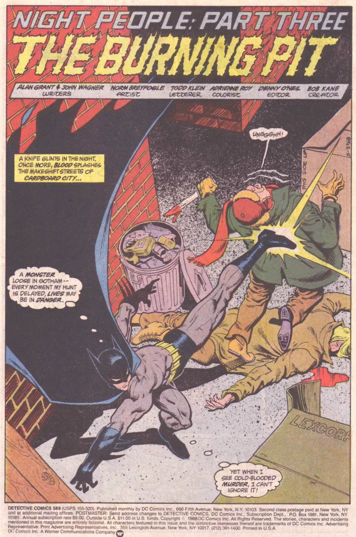 Detective Comics (1937) issue 589 - Page 3