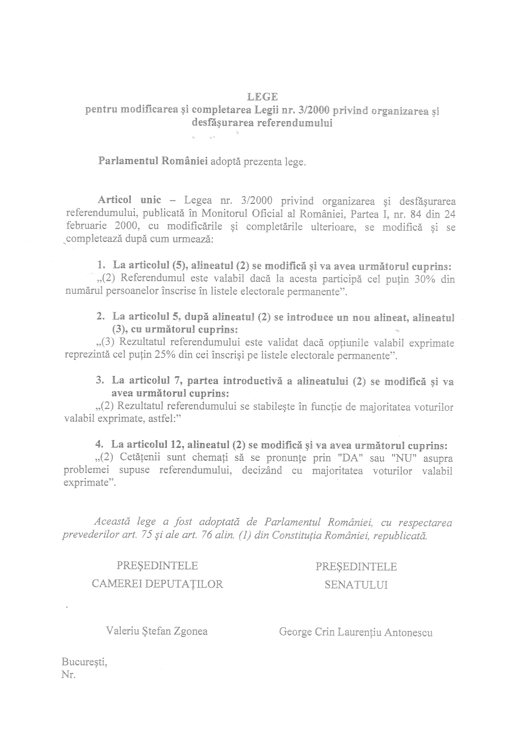 Huhurez Com Referendum De Demitere Presedinte