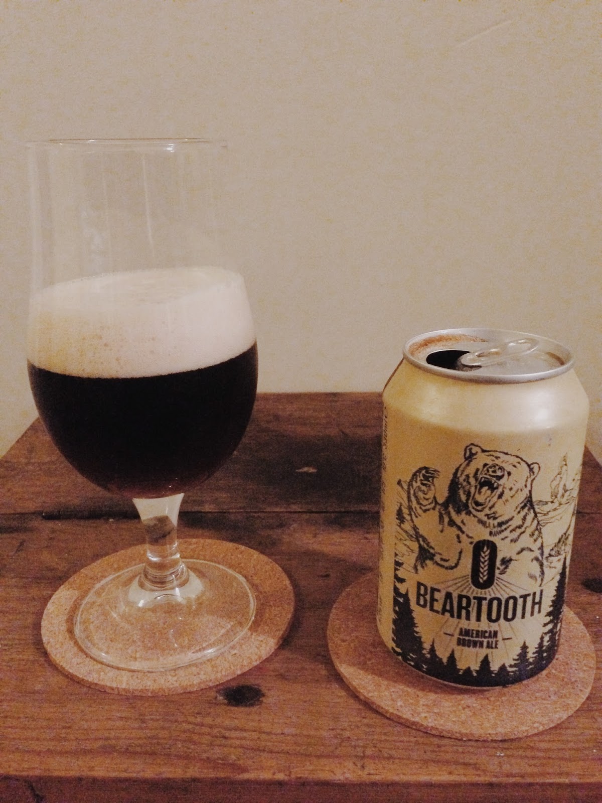 The Fatal Glass Of Beer Two brown ales; Brighton Bier and Fourpure