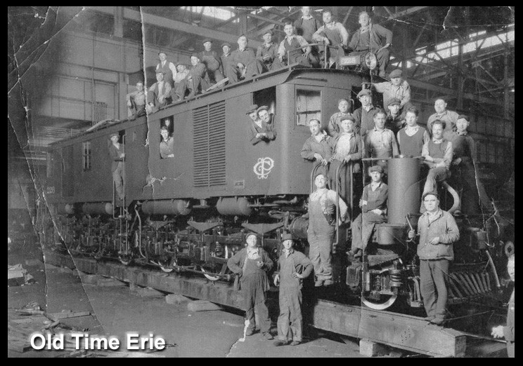 Old Time Erie GE Built 3,000 Volt