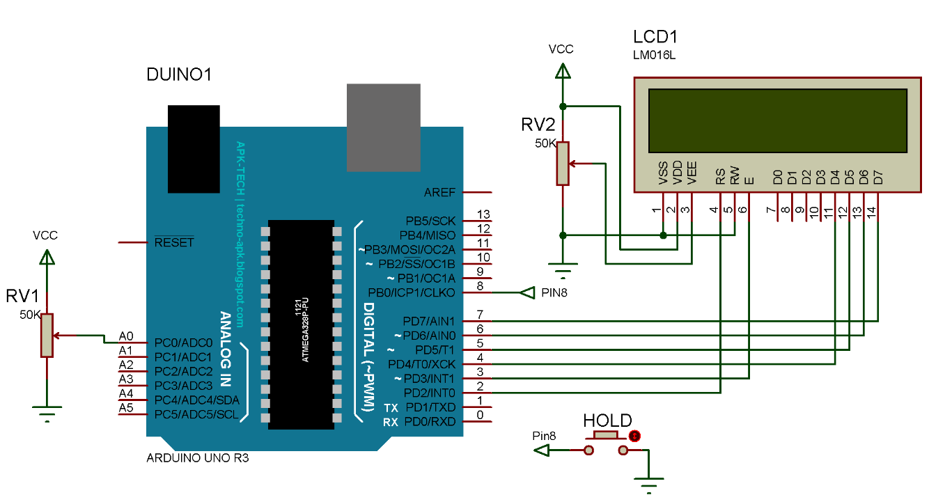 Arduino - LCD Wiring