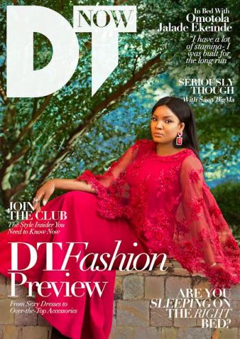 d Its finally here! Omotola Jalade Ekeinde covers first issue of DTNow