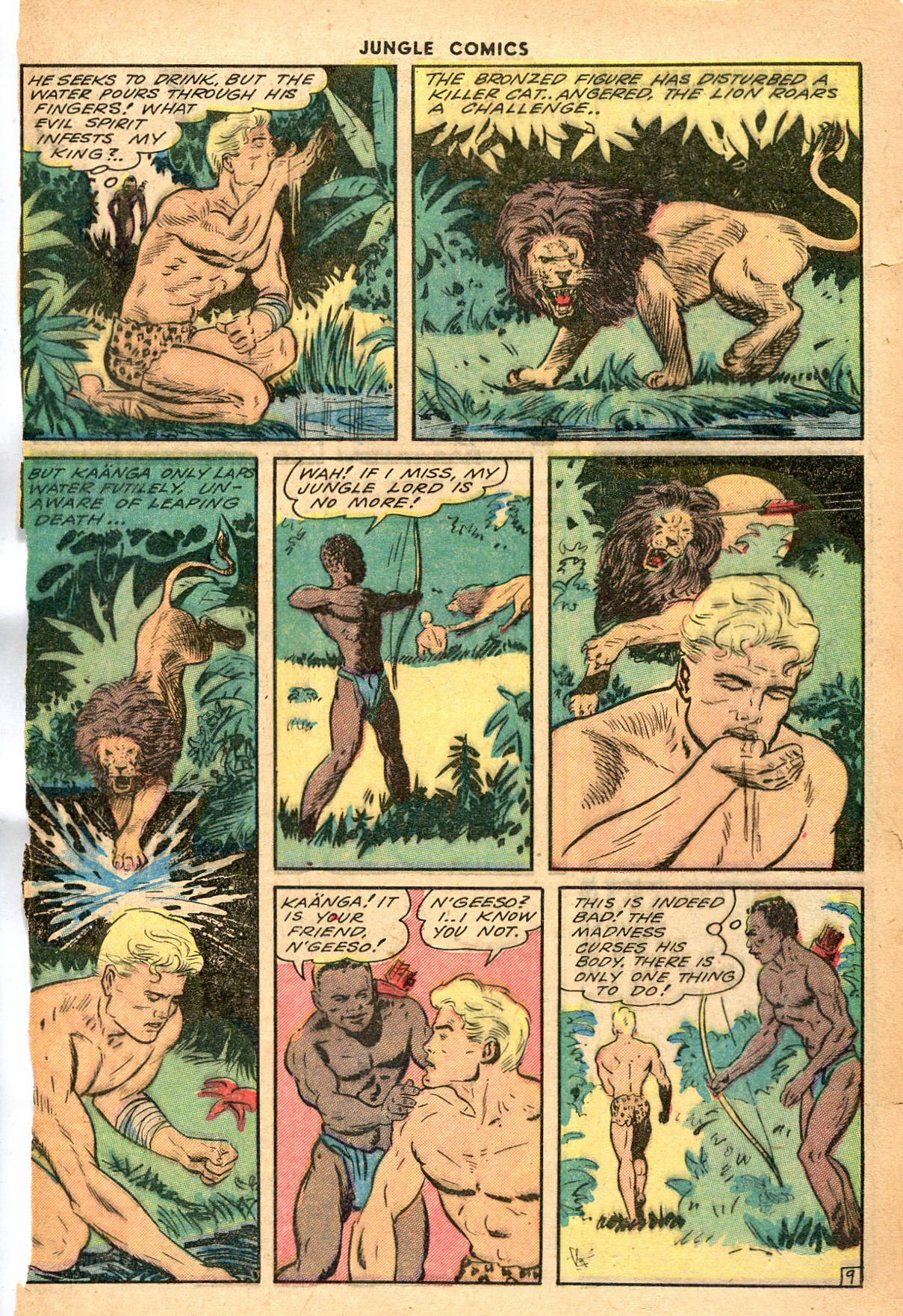 Read online Jungle Comics comic -  Issue #55 - 12