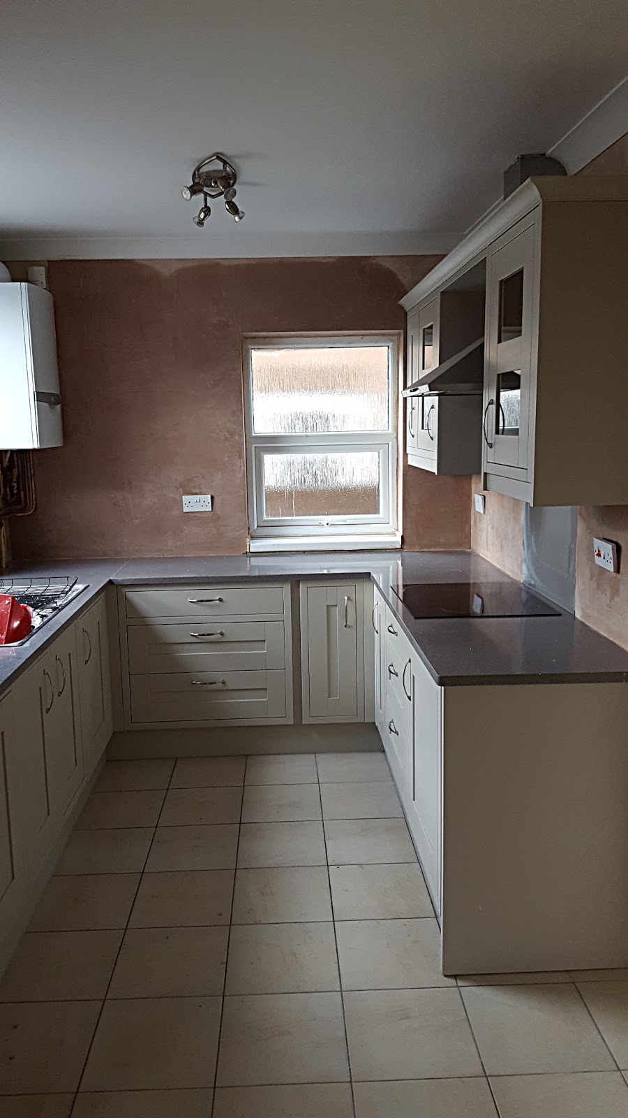 Plastering 4u Kitchen walls repaired and plastered