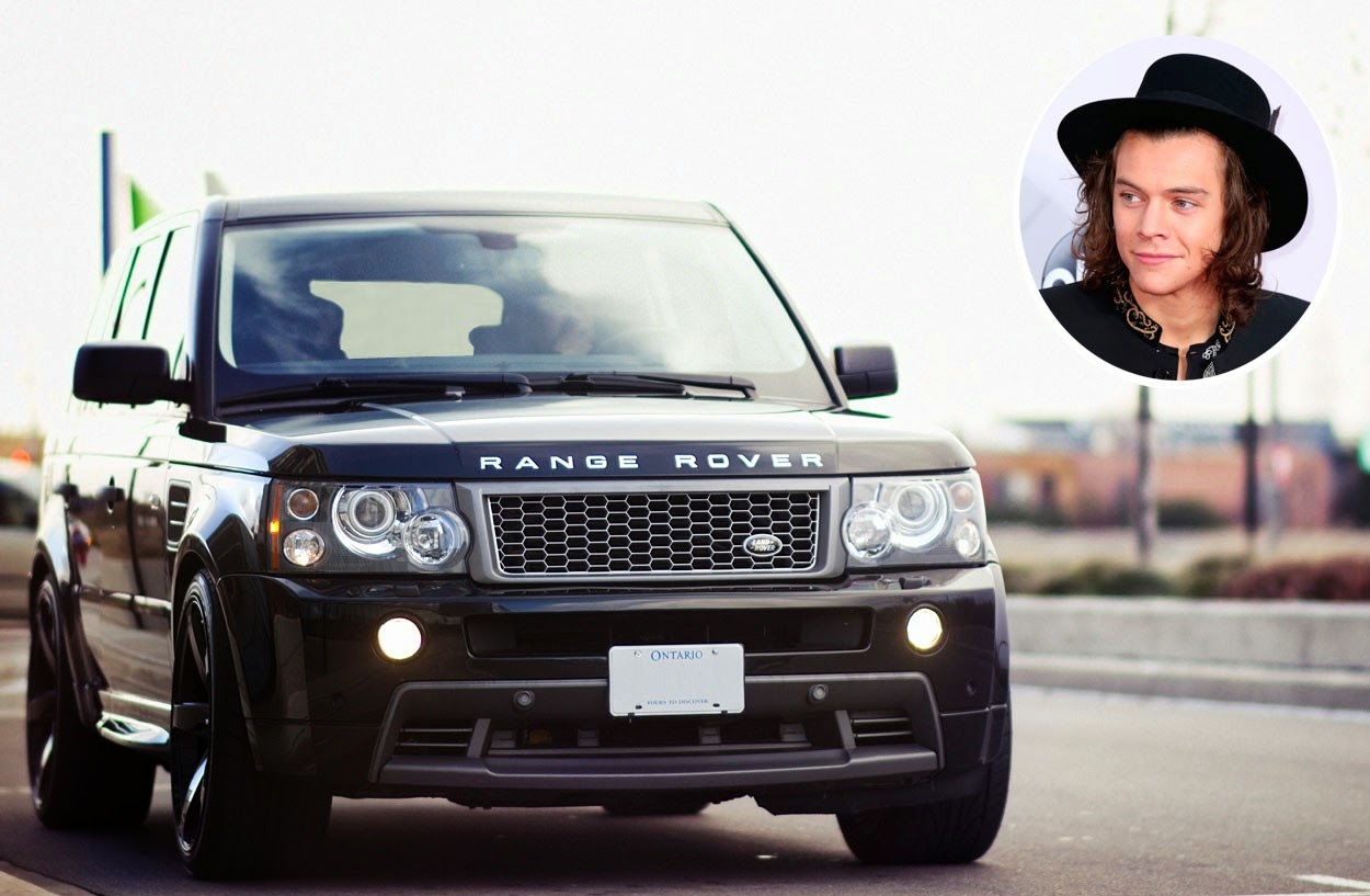 Harry Styles - Range Rover Sport