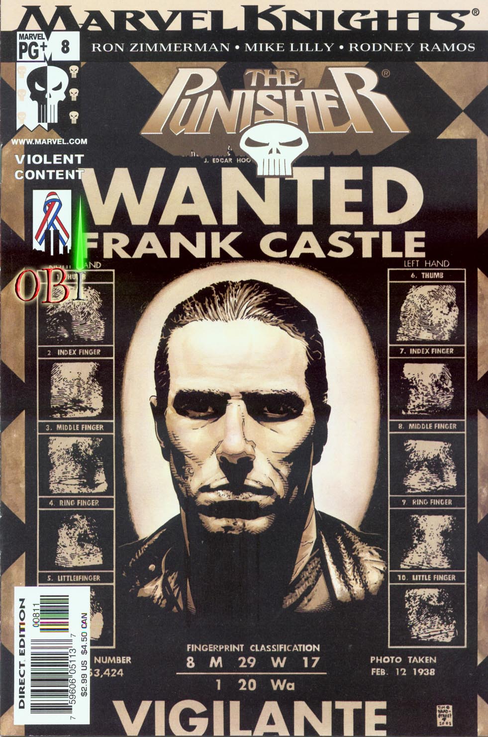 Read online The Punisher (2001) comic -  Issue #8 - When Frank Sleeps - 1