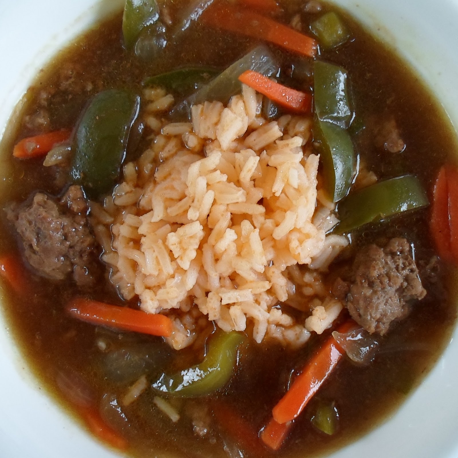 Happier Than A Pig In Mud Easy Pepper Steak Soup for Two