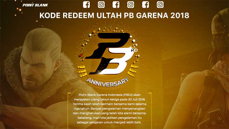 Kodepbid Event Tukar Kode Redeem Pb Garena Terbaru