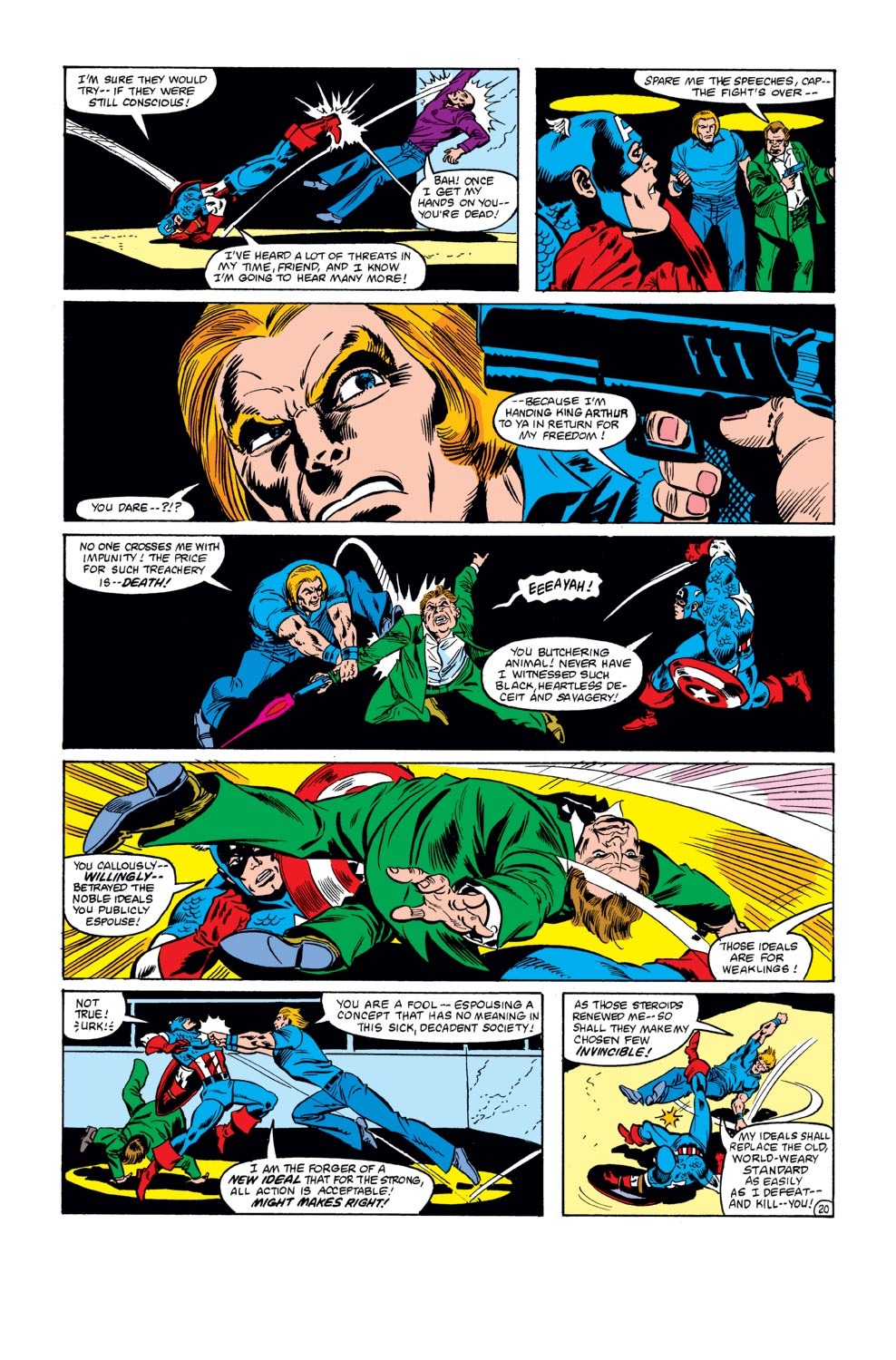 Read online Captain America (1968) comic -  Issue #271 - 21