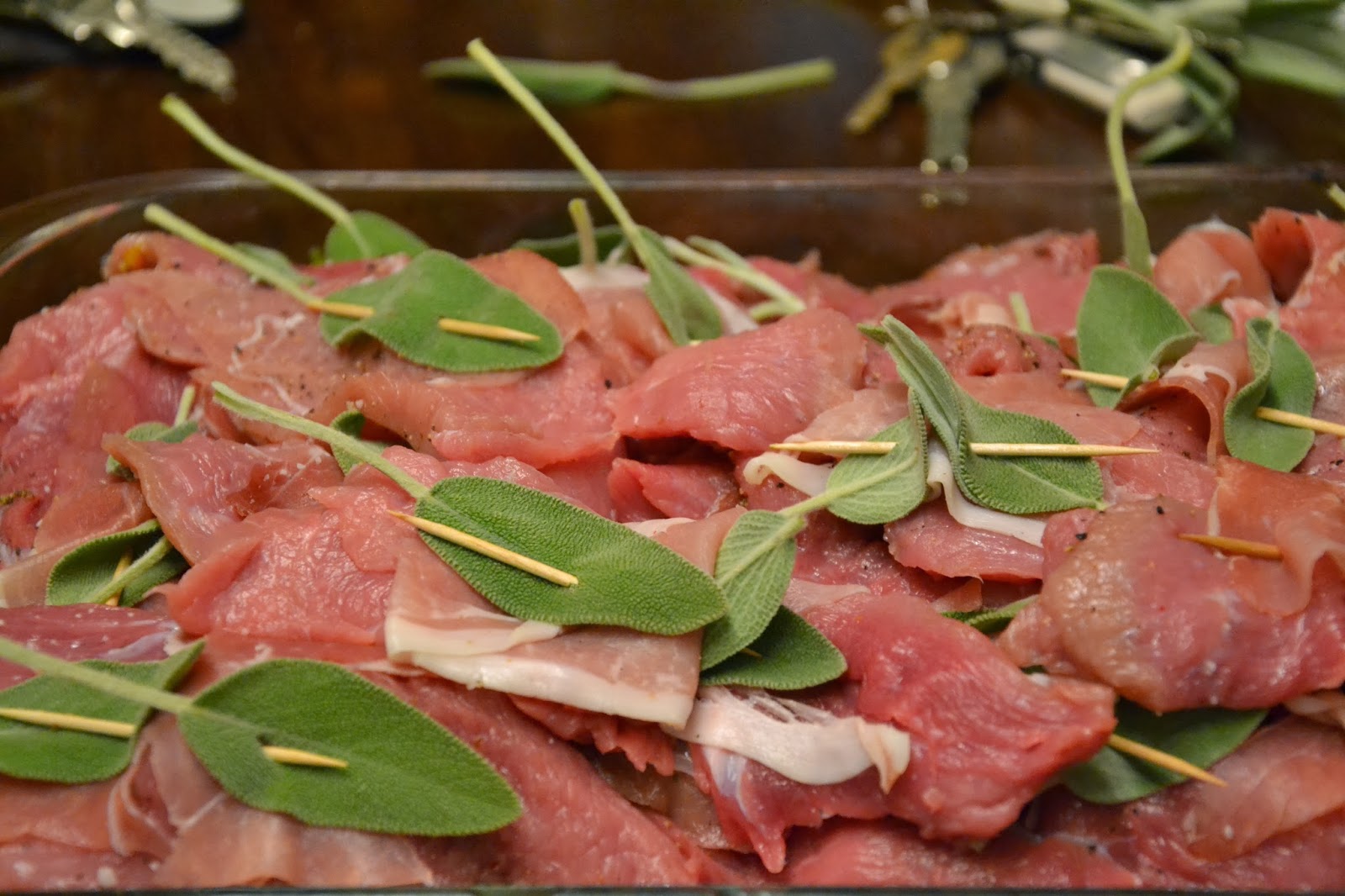 Bacelsfotofoodstory: Saltimbocca mit Steinpilzrisotto