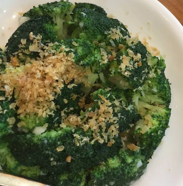 Paradise Dynasty's steamed broccoli