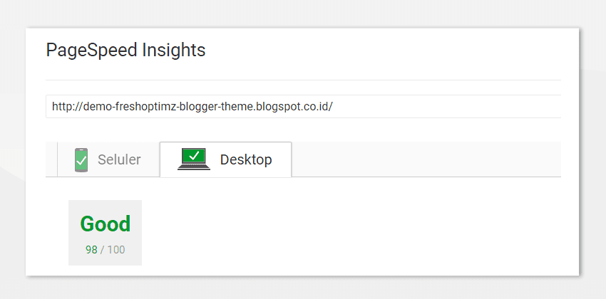 Fast loading blogger theme