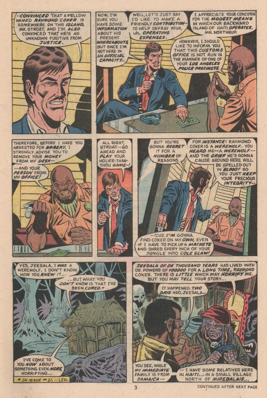 Read online Werewolf by Night (1972) comic -  Issue #33 - 4