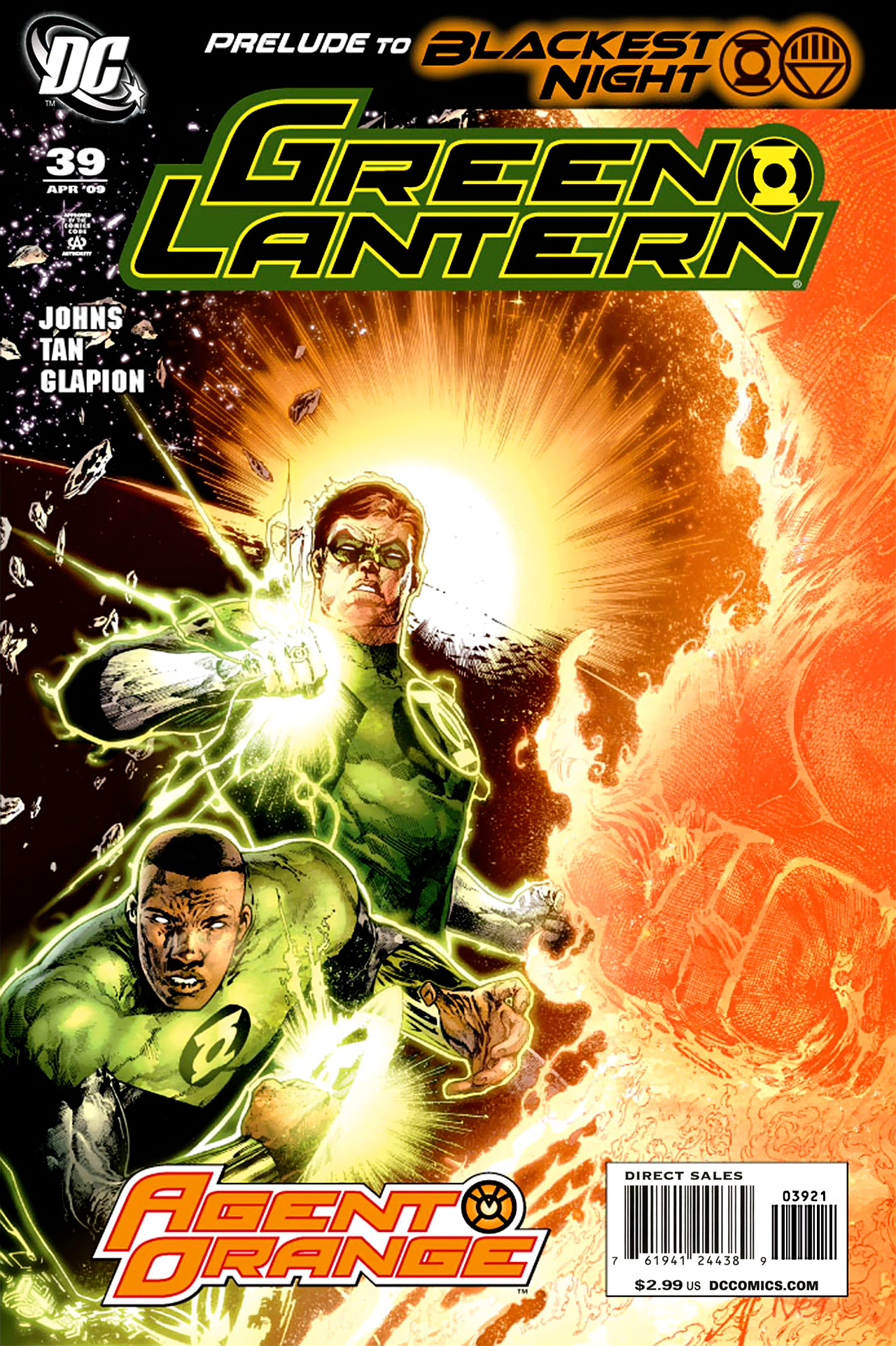 Read online Green Lantern (2005) comic -  Issue #39 - 2