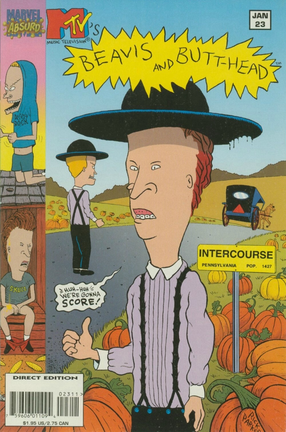 Read online Beavis and Butt-Head comic -  Issue #23 - 1