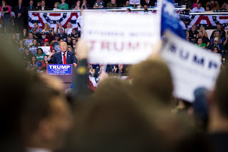 Donald Trump rally at USF Tampa, FL. Sun Dome.