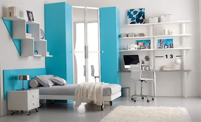 The Interior Design Of The Bedroom Of Teenage Girls , Home Interior Design Ideas , http://homeinteriordesignideas1.blogspot.com/