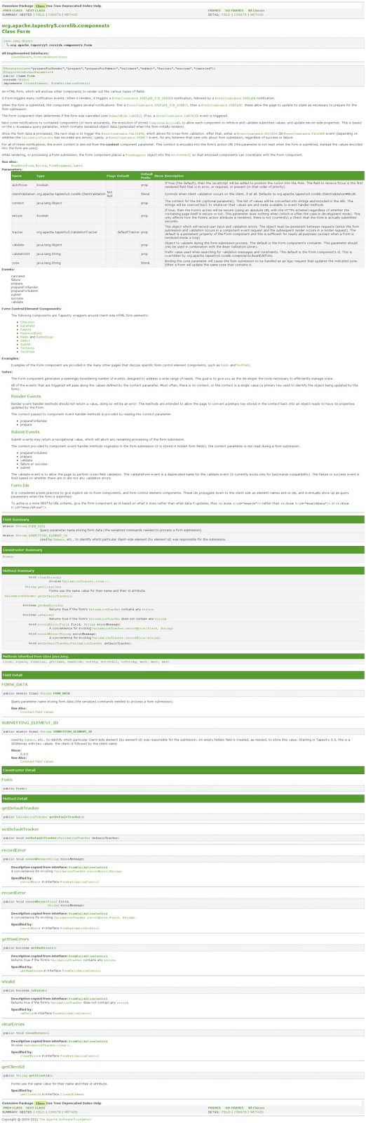 Apache Tapestry 5.3 publicado (Notas de publicación) El blog de pico.dev