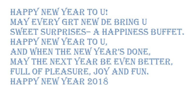 Happy New Year 2022 Poem for Kids