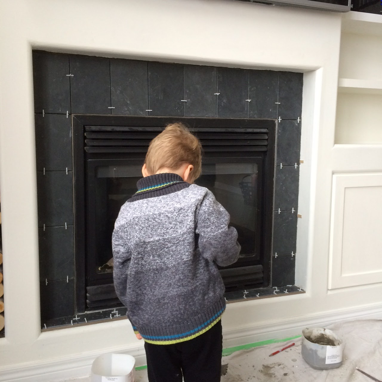 Fireplace Makeover Plans and Progress Harlow & Thistle