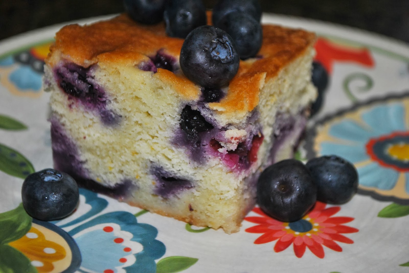 Recipe Doodle BLUEBERRY BANANA PANCAKES and LEMON BLUEBERRY SNACK CAKE