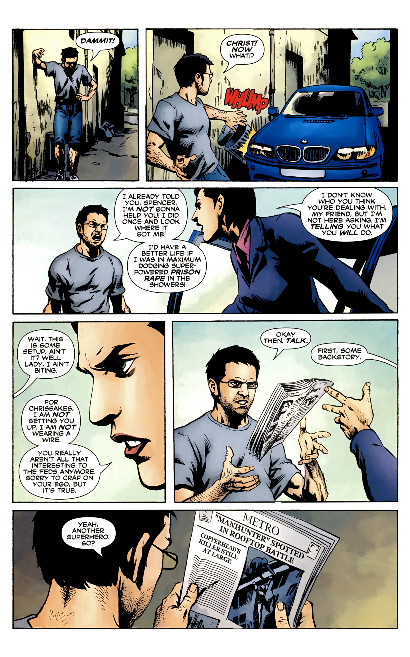 Read online Manhunter (2004) comic -  Issue #4 - 11