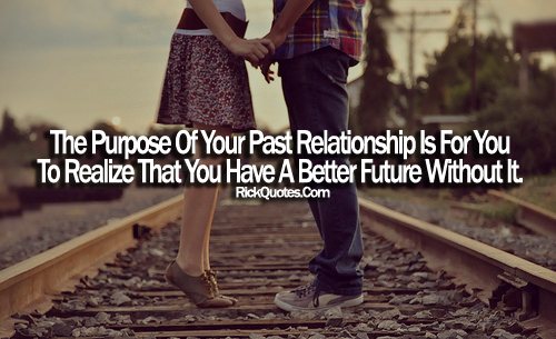 Relationship Quotes | A Better Future Without It girl boy Railway track Love couple