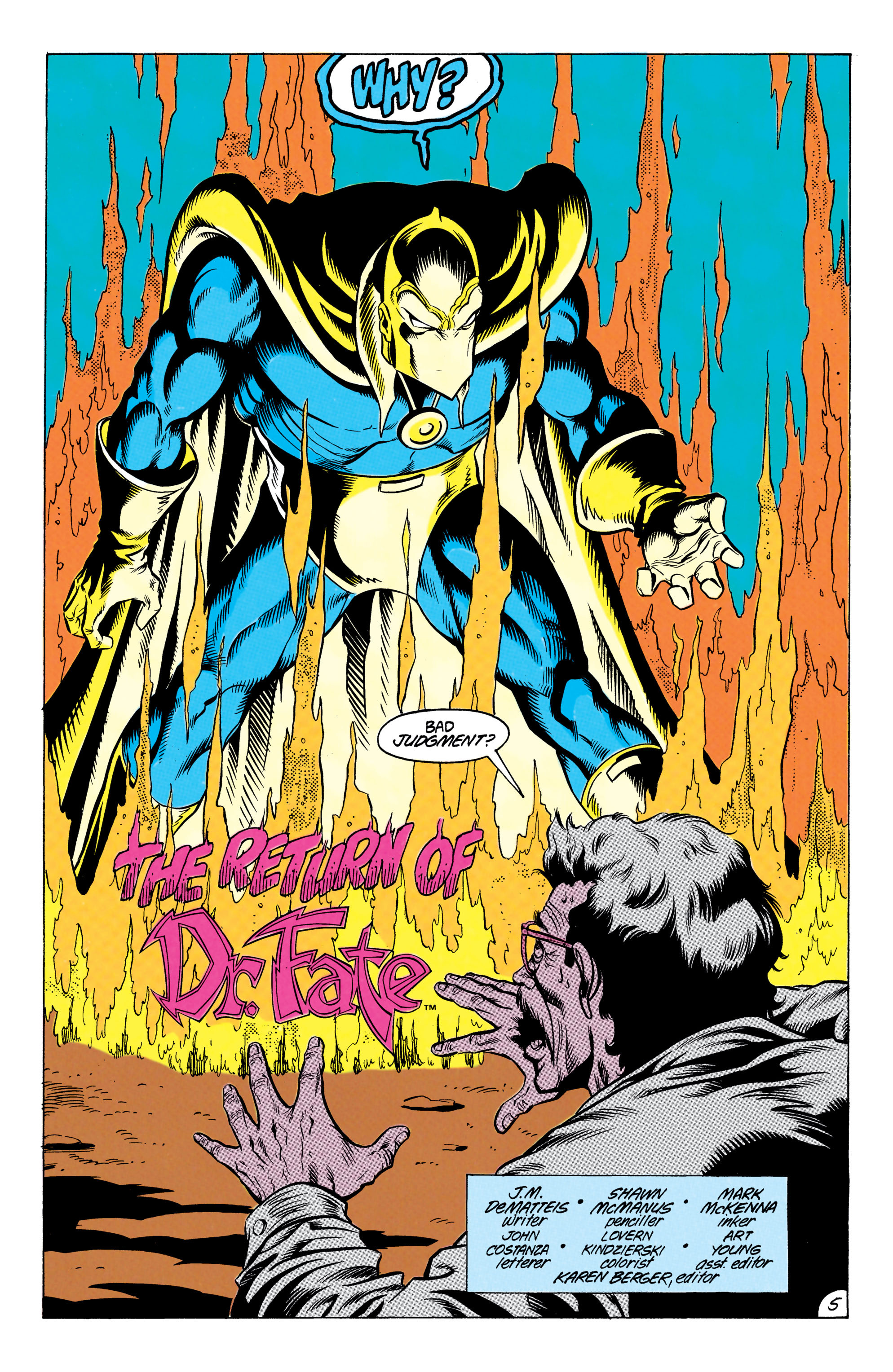 Read online Doctor Fate (1988) comic -  Issue #1 - 6