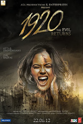 1920 - Evil Returns First Look Poster