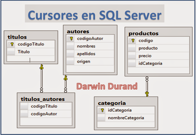 Ejemplos desarrollados de Cursores (SQL Server) | Sistemas DDM