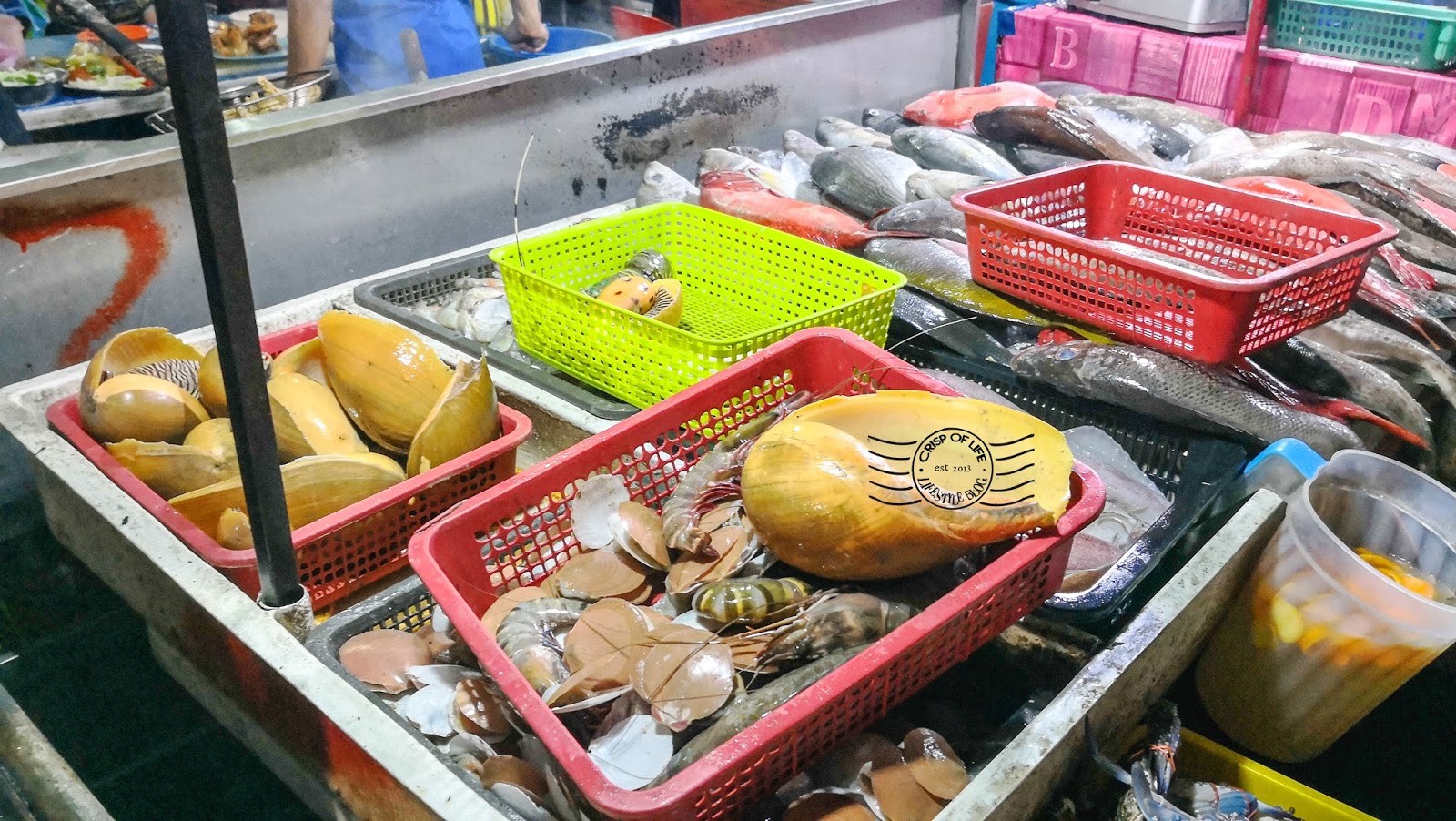 Filipino Market Seafood Kota Kinabalu, Sabah Crisp of Life