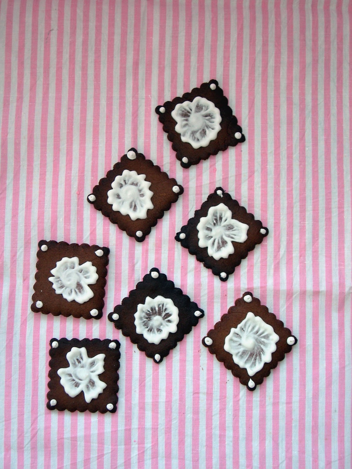 Galletas de bordado o Embroidery cookies