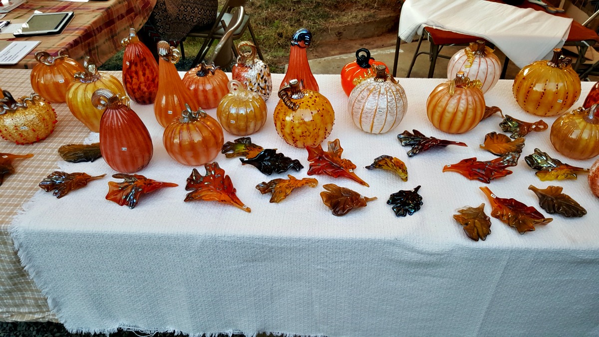Nicholson Blown Glass - Pumpkins | Life and Linda