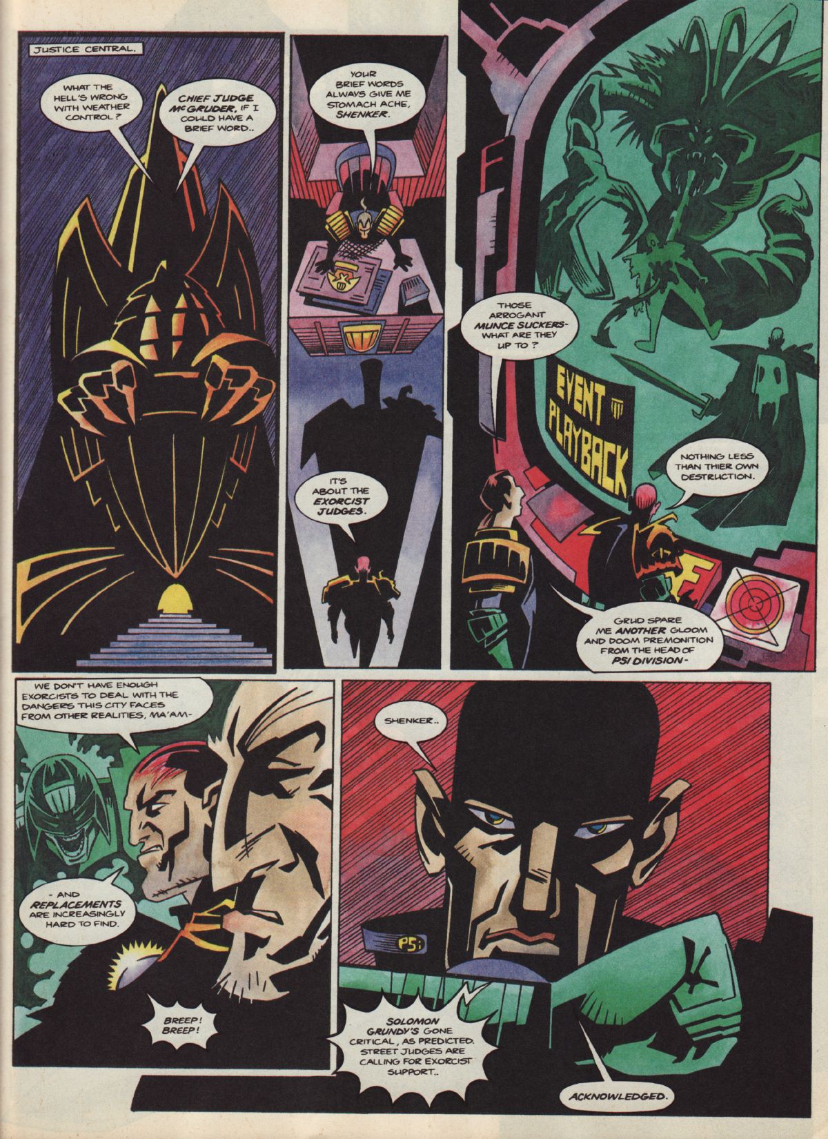 Read online Judge Dredd Megazine (vol. 3) comic -  Issue #7 - 15