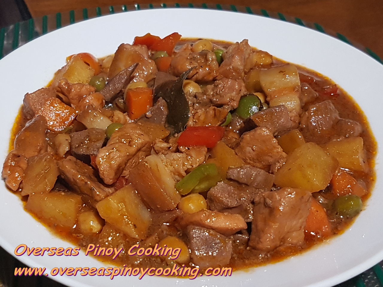 Pork and Chicken Menudo