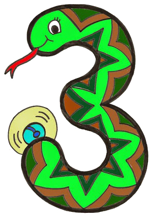 número tres