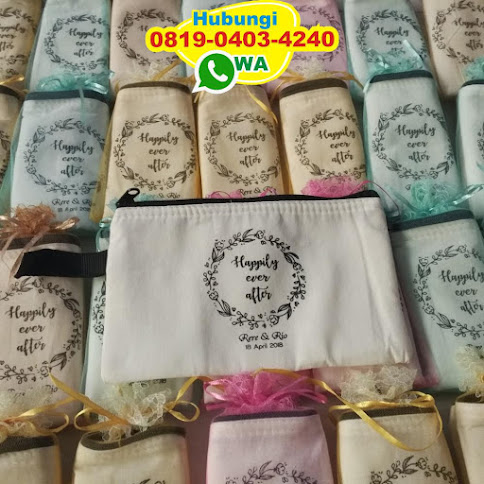 produsen Dompet atau Pouch Blacu Lapis Busa Murah Meriah ece