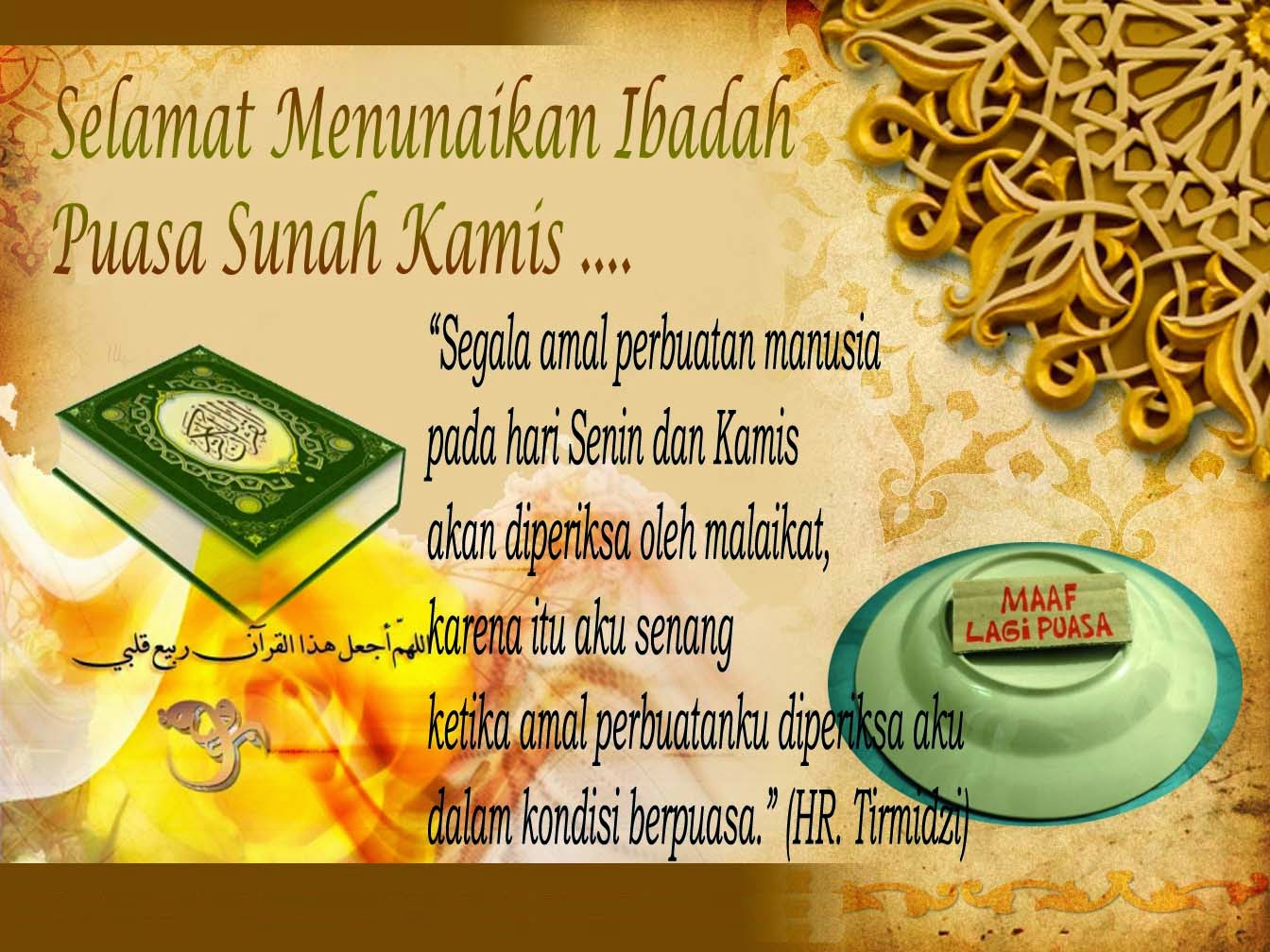 Cahaya Ilmu Hikmah Sehat Dalam Puasa Senin Kamis