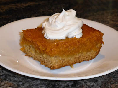 Paula Deen, gooey, thanksgiving, pumpkin pie, spice, dessert