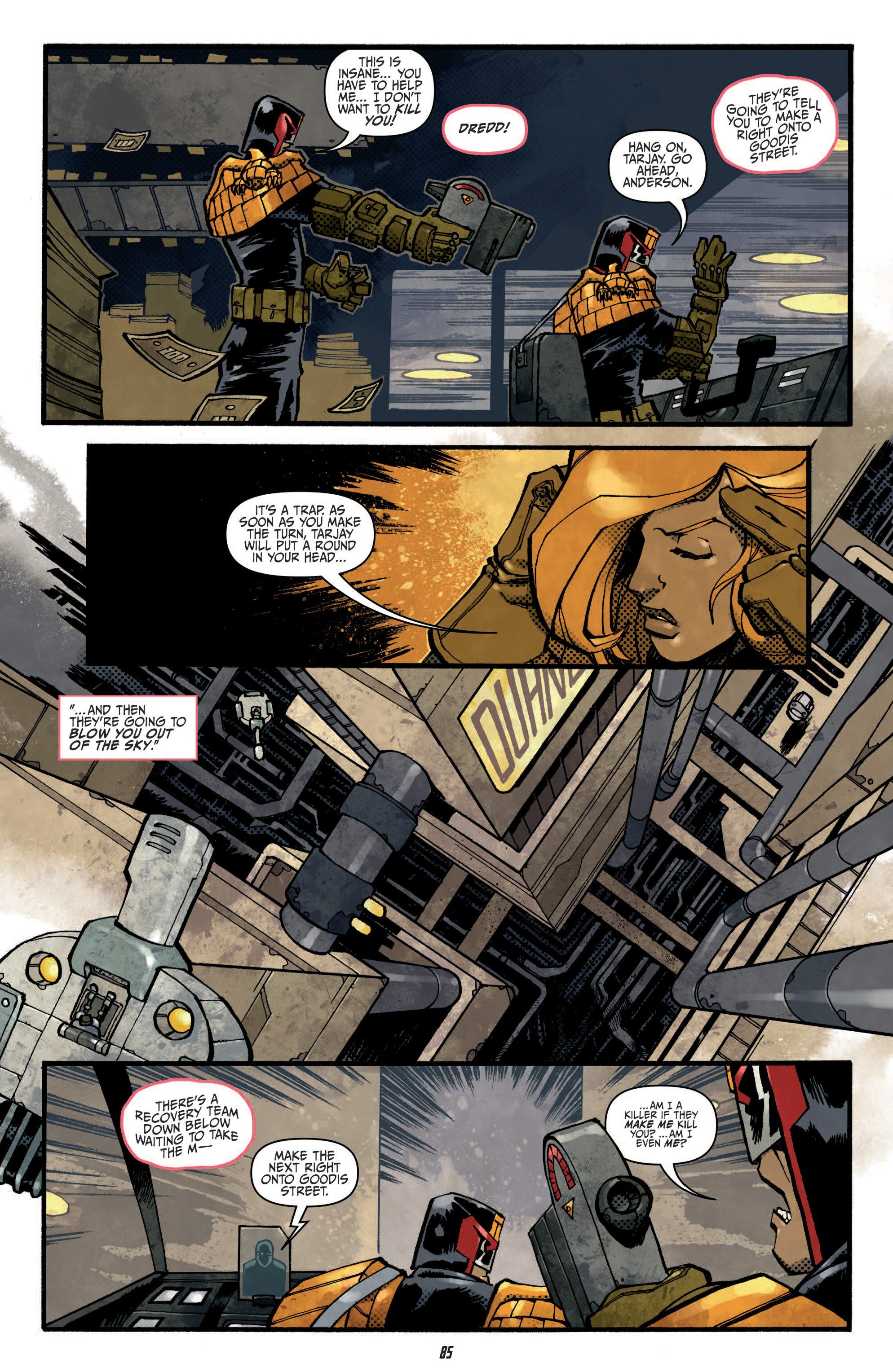Read online Judge Dredd (2012) comic -  Issue # _TPB 1 - 85