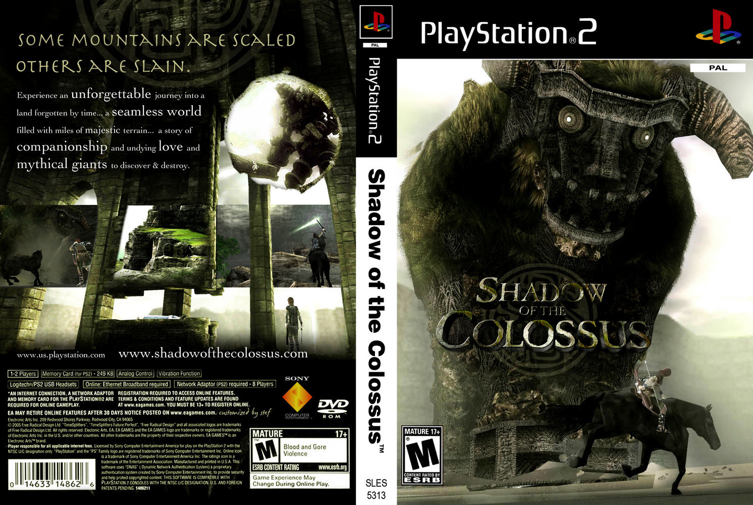 Shadow Of The Colossus - Playstation 2 - Ultra Capas